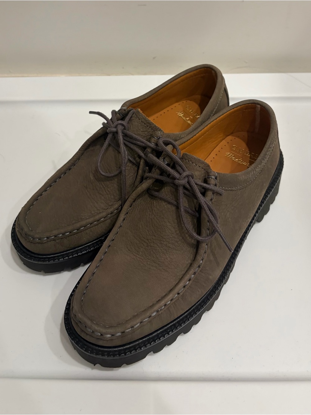 Madewell x G.H.BASS Wallace Leather Shoes, women 7.5